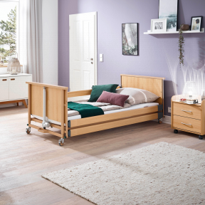 Elektrická polohovací postel Burmeier Dali - snížená výška